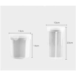 Kitchen grain cans/household food plastic sealed fresh storage tank/beans compartment storage box