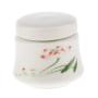 SunniMix Unique Chinese Porcelain Jars Pots, 25ml Travel Face Powder/Lotion/Cosmetic Containers, Tea/Sugar/Spices Storage Canister Tins - Lotus