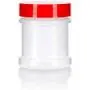 Bocal à épices naturel avec tamis et couvercle rouge étanche – Contenant 30 ml / 28 g (24 unités) + Étiquettes et Tasse Mesure Bocal à épices naturel avec tamis et couvercle rouge étanche – Contenant 30 ml / 28 g (24 unités) + Étiquettes et Tasse Mesure