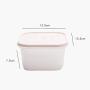 Green Onion Crisper，Fruit Green Onion Preservation Box Garlic Refrigerator Portable Plastic Fruit and Vegetable Container, Refrigerator Storage (gray)