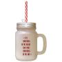 Maroon It Christmas In Hart That Puts Christmas In Air Frosted Glass Mason Jar With Straw