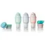 Kits de Toiletter de Voyage pour Enfants KAIROS-GO 10-en-1 – Set d'Embouteillages TSA Approuvés pour Enfants | Petites Bouteilles Squeeze en Silicón avec des Pingouins Adorables et des Pots à Crèmes Étanches | Clairs Kits de Toiletter de Voyage pour Enfants KAIROS-GO 10-en-1 – Set d'Embouteillages TSA Approuvés pour Enfants | Petites Bouteilles Squeeze en Silicón avec des Pingouins Adorables et des Pots à Crèmes Étanches | Clairs