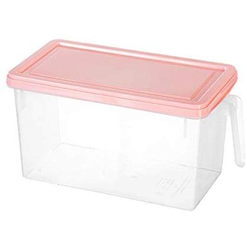 lzndeal Kitchen Storage Container Case Refrigerator Crisper Box with Handle Multifunctional