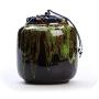 Portable Tea Cans Porcelain Tank With Seal Lid Teaware Storage Jars,F