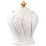 Bouteilles de conservation alimentaires sphériques étanches avec couvercles, petits contenants en céramique pour café, décoration rustique, organisation de garde-manger pour thé, biscuits, sucre, café, épices, 1,5L/900mL Bouteilles de conservation alimentaires sphériques étanches avec couvercles, petits contenants en céramique pour café, décoration rustique, organisation de garde-manger pour thé, biscuits, sucre, café, épices, 1,5L/900mL
