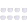 30PCS 5ML 5G Small Ounce Transparent Empty Plastic Refillable Cosmetic Bottle Jars Pot Containers With Inner Lid For Lip Balm Sample Make up Face Cream DIY Projects Travel Storage Case