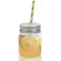 Golden Spoon Mason Jars, With Regular Lids, and Lids for Drinking, (Set of 6) (4 oz)