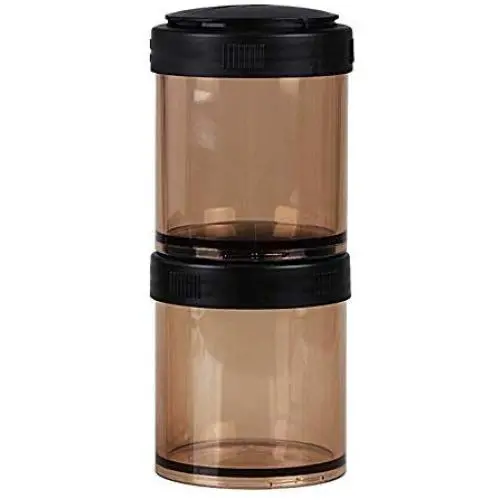 YTF-Coffee sealed cans, plastic candy moisture-proof storage cans, stackable milk powder storage cans 2 sets YTF-Coffee sealed cans, plastic candy moisture-proof storage cans, stackable milk powder storage cans 2 sets