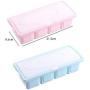 1pc Portable Kitchen Compartment Container Seasoning Box Condiments Storage Kitchen Seasoning Storage Box with Spoon 4 Spice Jar,As Photo Show2