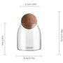 Multi Function Sealed Can Kitchen Glass Storage Tank Sealed Cans High Food Grains Storage Container Jar Tea Vessel Tool,S