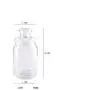 YL LY All Glass Storage Tank Glass Sealed Jar Dried Fruit Jar Large Milk Powder Jar Sugar Bowl Kitchen Supplies 750Ml