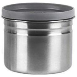 Food Storage Containers Jar 304 Stainless Steel with Lids Airtight Bpa Free Large, Cookie Jar Cereal Coffee Storage Containers Jar for Kitchen Pantry Organization Canister Candy Bulk (Size : L)