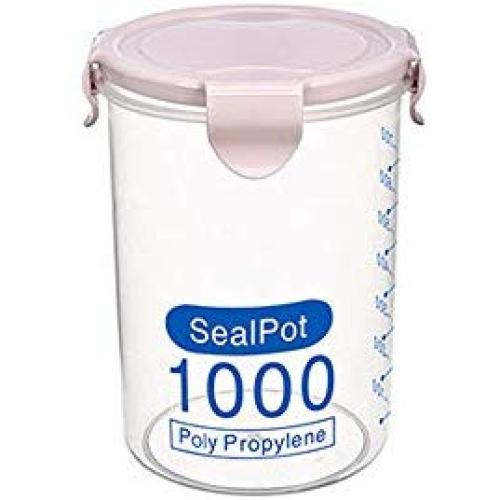 Ouniman Different Size Free Choice Kicthen Storage Box Plastic Seal Container Cereal Containers, Food Storage Containers with Lids for Refrigerate, Nut, Dried Fruit