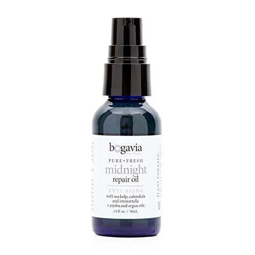 The Midnight Repair Oil, Anti-Aging Facial Oil for Overnight Repair, Lightweight, Boosts Glow, Improves Complexion, For All Skin Types, All Natural, Vegan, Cruelty Free, Paraben Free The Midnight Repair Oil, Anti-Aging Facial Oil for Overnight Repair, Lightweight, Boosts Glow, Improves Complexion, For All Skin Types, All Natural, Vegan, Cruelty Free, Paraben Free