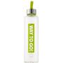 Aqua Tough Silicone with Glass LLG662G Lock and Container, 1300 ml Round Diameter 107 mm, Green, 78 x 78 x 238 cm