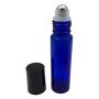 Essential Oil Supply Kit - Purple, Blue, Amber Roller Bottles, Cream Jars, Spray and Dropper Bottles, Funnels, Bottle Cap Remover, Pipettes, Spoon, Dilutions Chart (Deluxe 3)