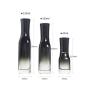 1PCS Black Gradient Upscale Glass Lotion Pump Bottle Jars with Black Cap Makeup Cosmetic Vials Liquid Travel Packing Storage Containers Dispenser for Essential Oil BB CC Cream Toiletries Toner