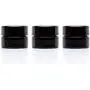 Infinity Jars 5 Ml (.17 fl oz) Palm Size Black Ultraviolet Glass Screwtop Jar 3-Pack Infinity Jars 5 Ml (.17 fl oz) Palm Size Black Ultraviolet Glass Screwtop Jar 3-Pack