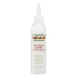 Cantu Shea Butter Tea Tree & Jojoba Hair & Scalp Oil, 6 Fluid Ounce