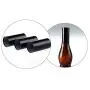 1PC 100ml/3.41oz Brown Glass Gourd Shaped Refillable Empty Pump Press Bottles Packing Storage Containers Jar Pot Vial with Black Cap For Cream Lotion Cosmetic 1PC 100ml/3.41oz Brown Glass Gourd Shaped Refillable Empty Pump Press Bottles Packing Storage Containers Jar Pot Vial with Black Cap For Cream Lotion Cosmetic