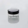 Tosnail 120 Pieces 3 Gram Clear Plastic Cosmetic Containers with Black Lids Lip Balm Containers Beads Organizer Tosnail 120 Pieces 3 Gram Clear Plastic Cosmetic Containers with Black Lids Lip Balm Containers Beads Organizer