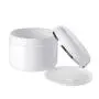 6 Pièces Pots Plastiques Blancs de 250 ml/8 oz avec Couvercle Rond pour Crème Visage DIY Gommage Masque Crème Corps Récipient Pot Étui 6 Pièces Pots Plastiques Blancs de 250 ml/8 oz avec Couvercle Rond pour Crème Visage DIY Gommage Masque Crème Corps Récipient Pot Étui