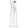 Spray Bottle for Hair, Suream 5.4oz/160ml Clear Continuous Mister for Curly Hair, Empty Plastic Refillable Houseplant Water Sprayer for Hair Styling, Flower Misting, Gardening, Ironing and Cleaning