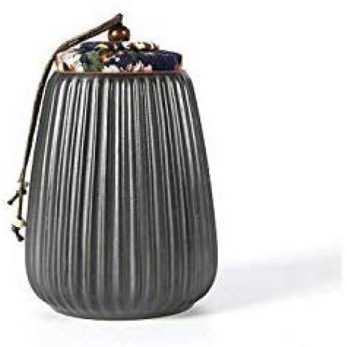 Nordic style ceramic pot tea storage box sealed tank portable travel tea accessories kitchen supplies,1