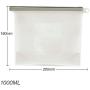 New Product Reusable Silicone Vacuum Seal Food Fresh Bag Fruit Meat Milk Storage Containers Refrigerator Bag Ziplock Kitchen Organizer (Green)