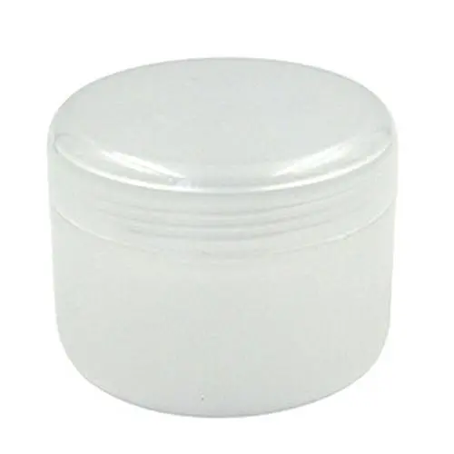 12 Stück 50g 50ml Wiederbefüllbare Kunststoff Leere Gesichtskremlotion Kosmetik Pulverbehälter Make-up Make-up Glitter Lagerbehälter mit Innendübel - Transparent