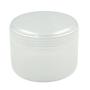 12 Pcs 50G 50ML Refillable Plastic Empty Face Cream Lotion Cosmetic Powder Container Makeup Make Up Glitter Storage Bottle Jar Lot with Inner Lids - Transparent