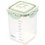 Boîte de Stockage de Graines et Conserves Maison Plastique Transparente 1000ml Vert Boîte de Stockage de Graines et Conserves Maison Plastique Transparente 1000ml Vert