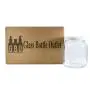 (2 Pack) 1/2 Gallon Clear Glass Jar with White Plastic Cap (2 Pack) 1/2 Gallon Clear Glass Jar with White Plastic Cap