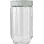 10 pcs/set Plastic Transparent Kitchen Storage Jar Sealing Food Preservation Pot Container