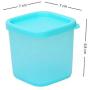 Crisper Kitchen Gadgets Food Storage Container 230ML Condiments Pepper Jar 1 PC Plastic Spice Sauce Seasoning Box Mini,Blue