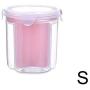 AMEOY Home Kitchen Storage Jar Sealed Anti-Moisture Sorting Grids Beans 13.52311.5cm