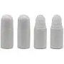 4 Pièces Flacons Blancs de 50ml/1.69oz avec Punte en Plastique et Bouchon Tournant – Contenants Remplissables Réutilisables pour Déodorant ou Aromathérapie 4 Pièces Flacons Blancs de 50ml/1.69oz avec Punte en Plastique et Bouchon Tournant – Contenants Remplissables Réutilisables pour Déodorant ou Aromathérapie