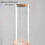 WÄNDELGLAS-Behälter, Getöpft für Müsli, Airtight-Deckel, Langlebig, Für Pantry, Lagerglas, Transparent