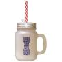 Navy Christmas SantaS Reinders Names Frosted Glass Mason Jar With Straw