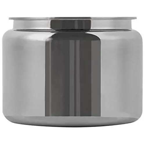 Storage Tank,304 Stainless Steel Sealed Jar Cotton Swab Tea Coffee Powder Storage Container,