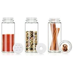 Tescoma Spice Jars, Anthracite 3 Pcs Season, Assorted, 13.9 x 4.9 x 13.2 cm