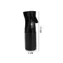 1Pcs 5oz Fine Mist Sprayers Empty Reusable Spray Bottle Plastic Misting Bottle Shampoo Bottle Styling Spray Bottle Fine Mist Sprinkler Hair Tool (Black)