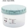 Cherryran PlatsticFood Storage Jar Round Sealed Cereal Containers,Green,S