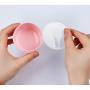 Puff Case Face Blusher Jars Containers,3/5 Pcs 20/50/100g Plastic Empty Loose Powder Refillable Bottles Makeup Storage Box Travel Cosmetic Face Cream Makeup Container (Pink 20g)