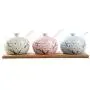 Mini Spice Jars Simple ceramic seasoning jar kitchen household three-piece Mini Spice Jars Simple ceramic seasoning jar kitchen household three-piece