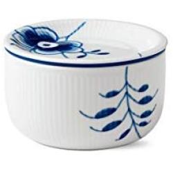 Royal Copenhagen Blue Fluted Storage Jar Small 2.75 Inches