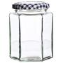 Kilner Hexagonal Twist Top Jar, 9.5-Fl Oz