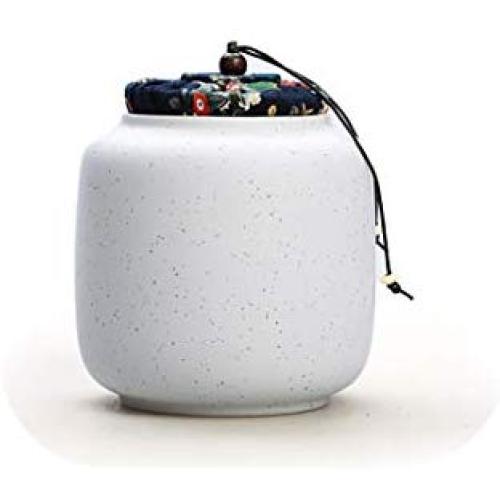 Portable Tea Cans Porcelain Tank With Seal Lid Teaware Storage Jars,F