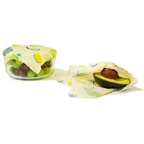 Certified Beeswax Wrap - Food Wrap and Sandwich Container - Eco Friendly and Sustainable - Natural Organic Reusable - Small Medium Large Storage Set Certified Beeswax Wrap - Food Wrap and Sandwich Container - Eco Friendly and Sustainable - Natural Organic Reusable - Small Medium Large Storage Set
