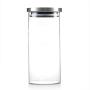 Storage Bottles Jars - 1000ml Glass Storage Jar Coffee Beans Food Container Stainless Steel Lid Spices Tea Organizer - Bottles Storage Jars Storage Bottles Jars Coffee Sugar Wooden With Glass Bo